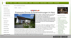 Desktop Screenshot of pension-grueneinsel.de