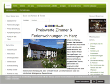 Tablet Screenshot of pension-grueneinsel.de